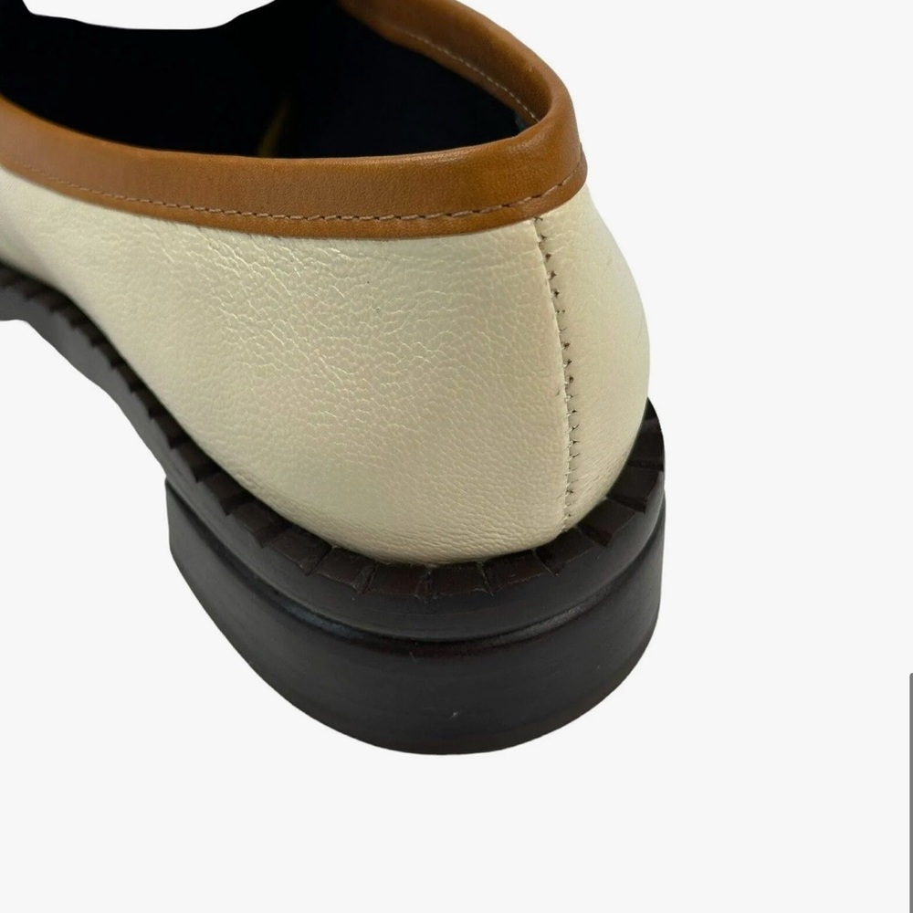 Tory Burch 70s Square Loafer 25mm Size 7
Perfect Blk/Cream/Tan Cuoio w/dust bag - Picture 11 of 17
